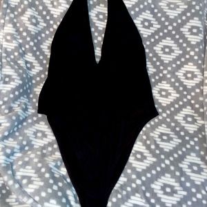 Never worn- Aerie Halter One-Piece Swim